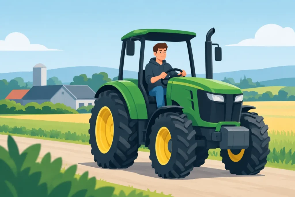 Traktor Führerschein Klasse T ab 16 machen