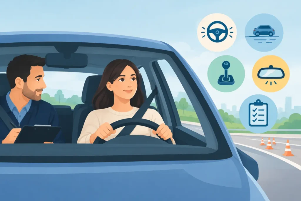 Sieben Tipps zur Fahrprüfung, die wirklich helfen